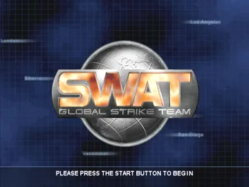 SWAT - Global Strike Team screen shot title